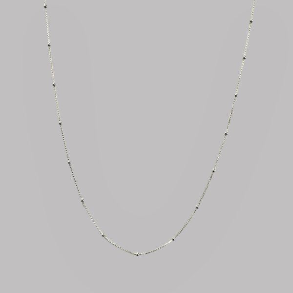 Chocker em prata 925 de Bolinhas - 45cm
